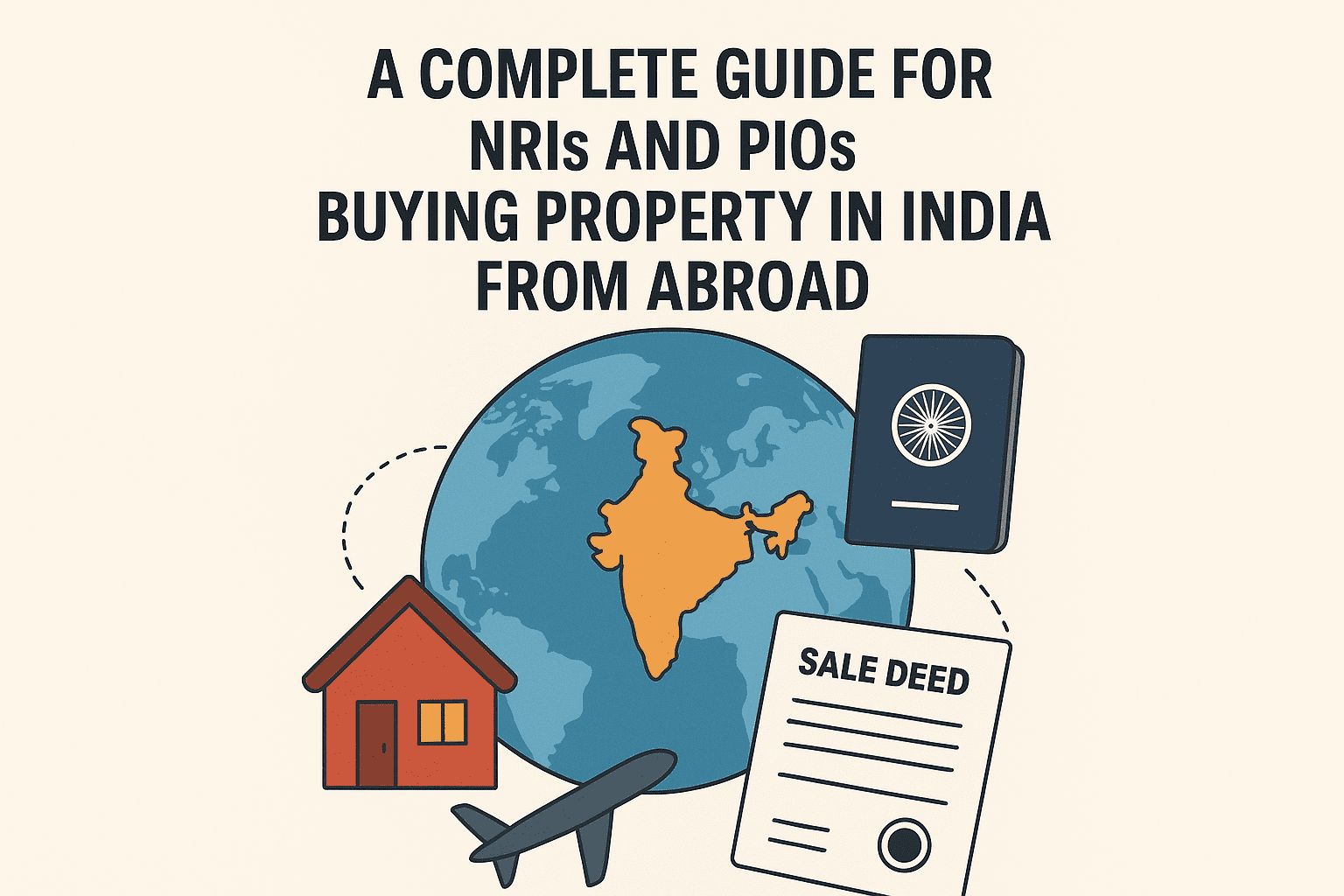 A Complete Guide for NRIs and PIOs Buying Property in India from Abroad